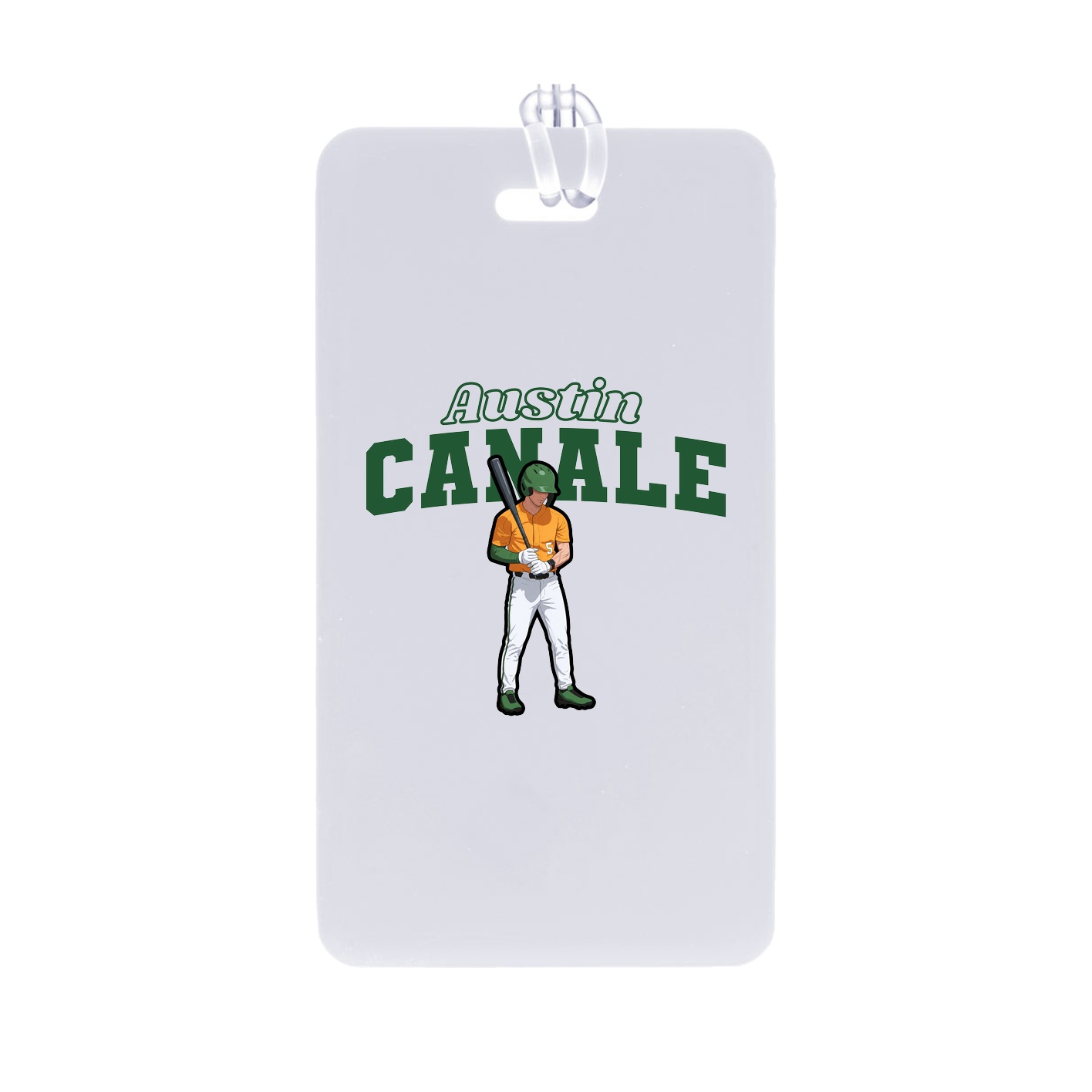 Bag Tag — Name Arch in Classic