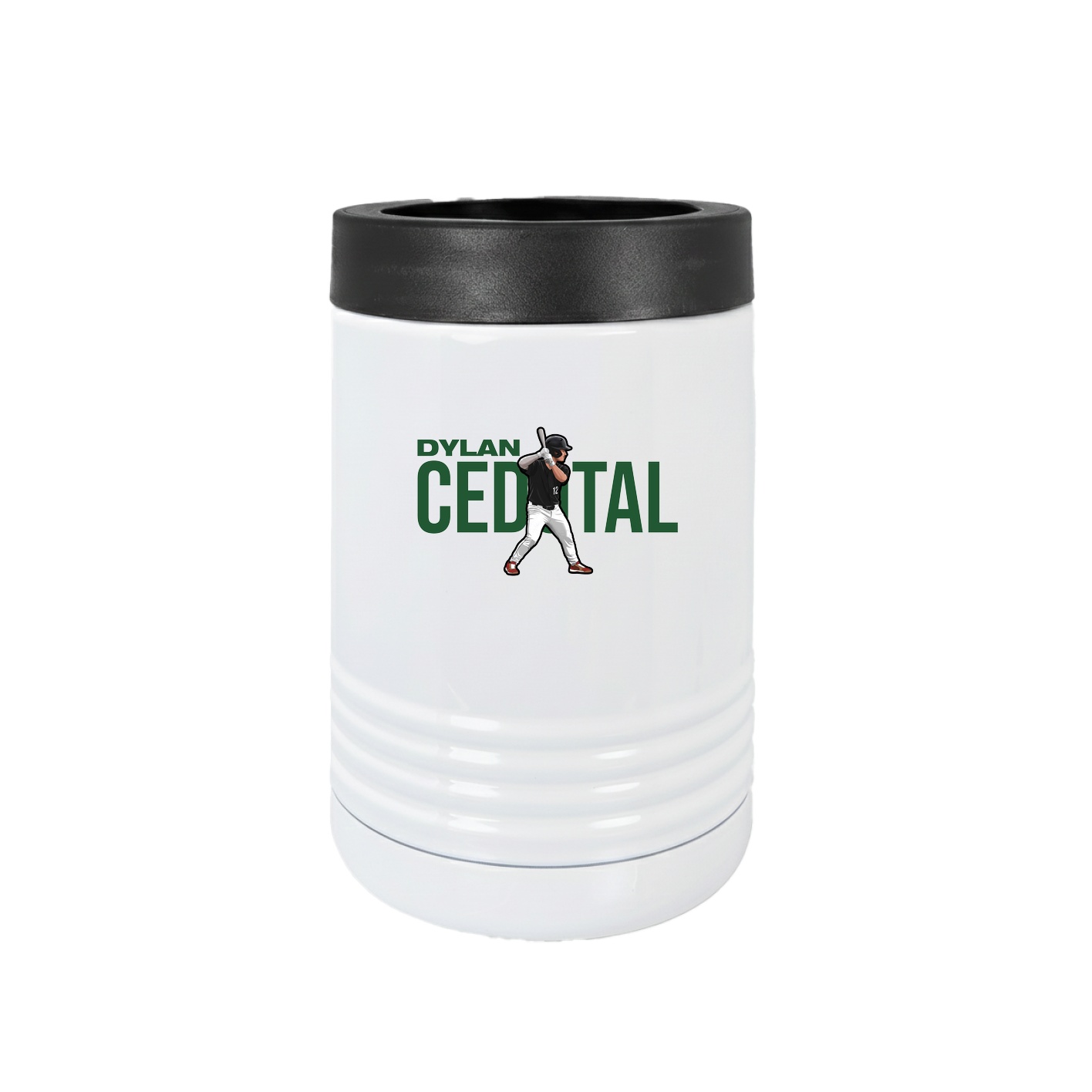 Beverage Holder — Player Name in White