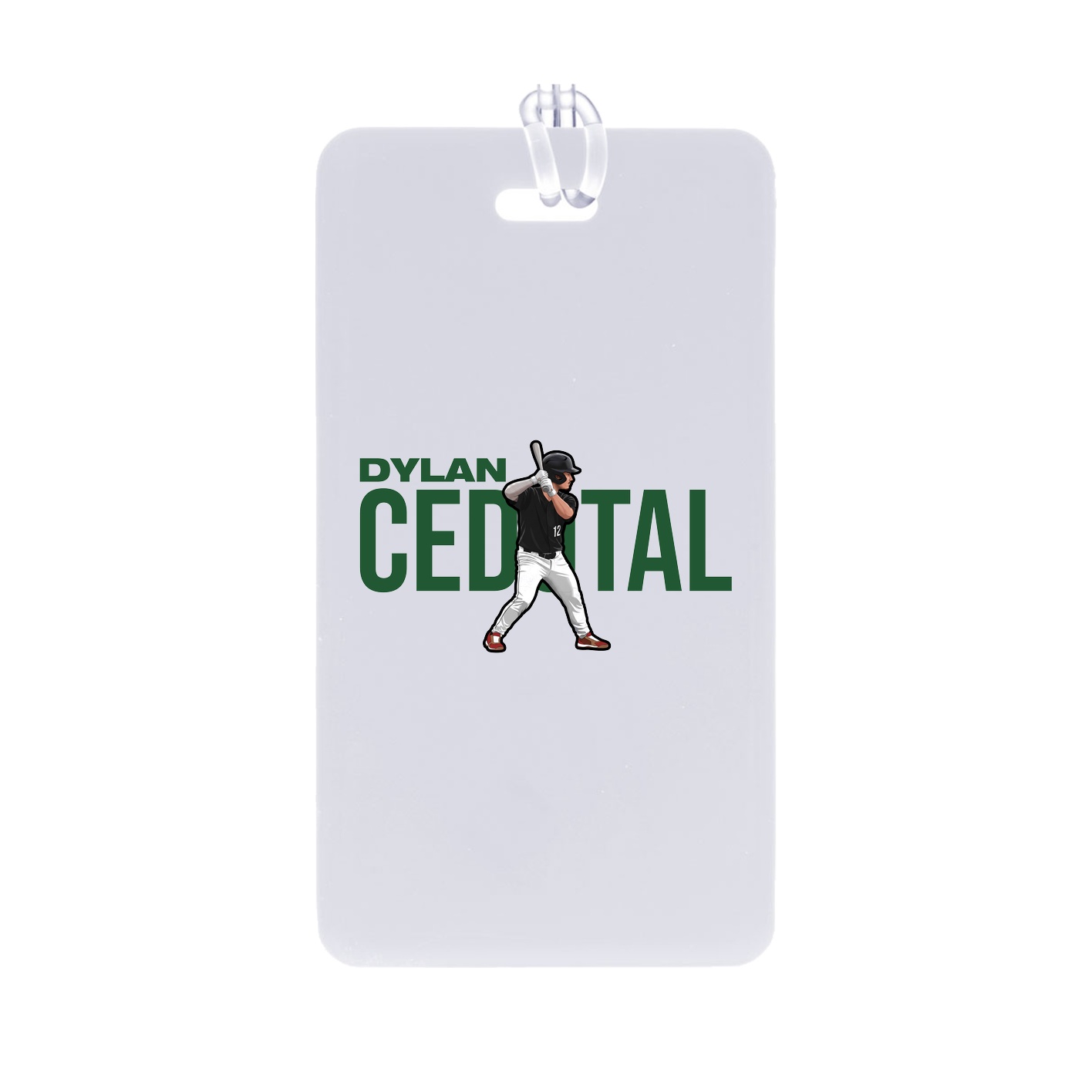 Bag Tag — Player Name in Classic