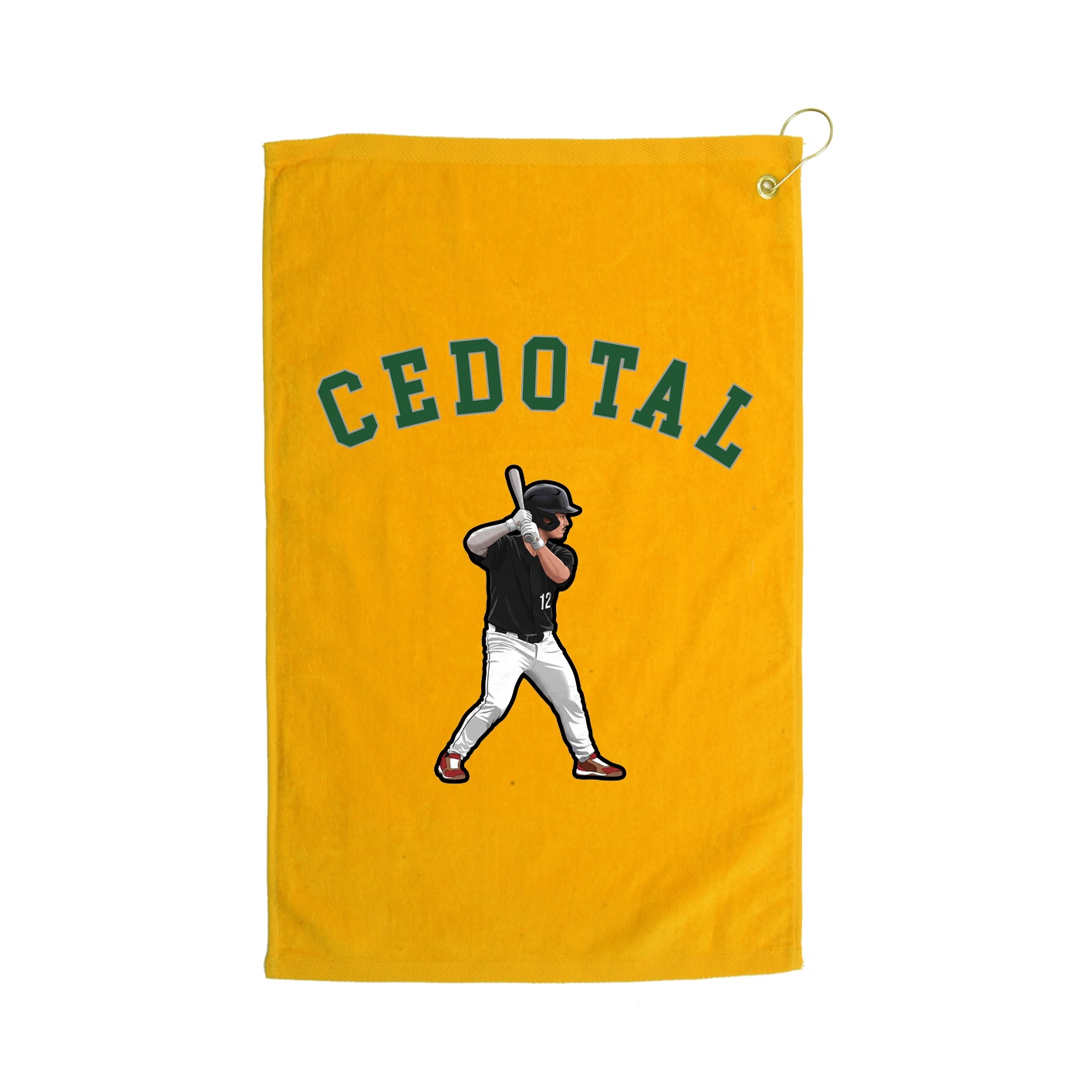 Golf Towel — Shirsey Arch in Gold