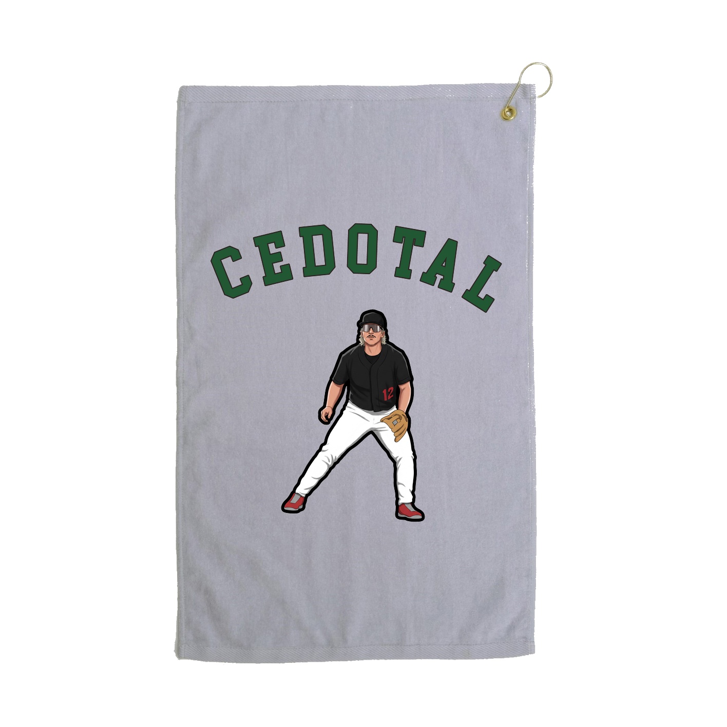 Golf Towel — Shirsey Arch in Grey