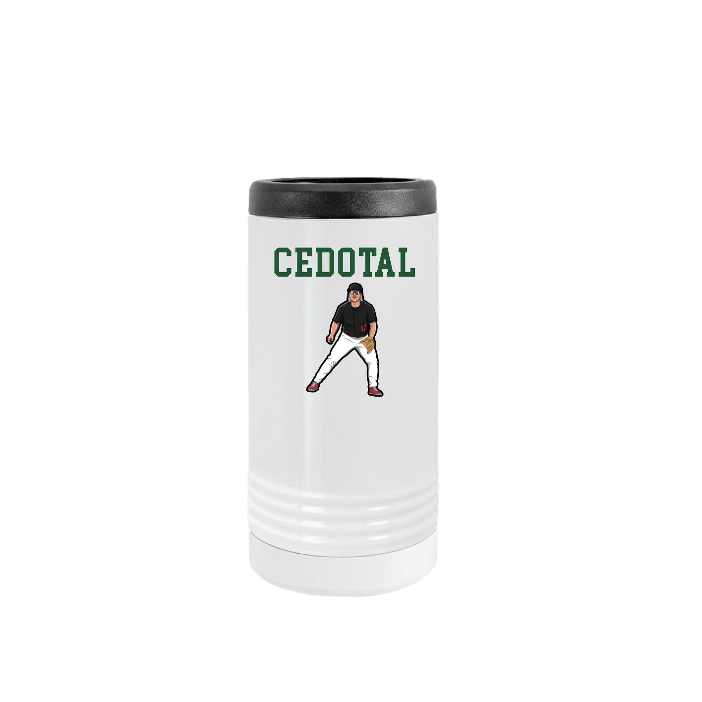 Slim Beverage Holder — Shirsey in White