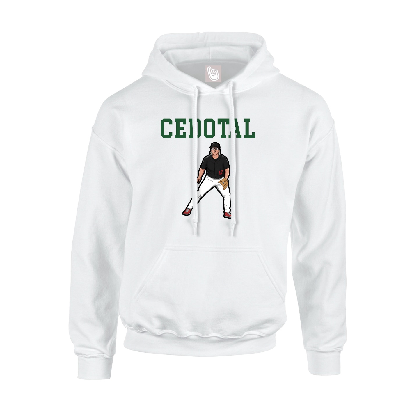 Youth Hoodie — Shirsey in White