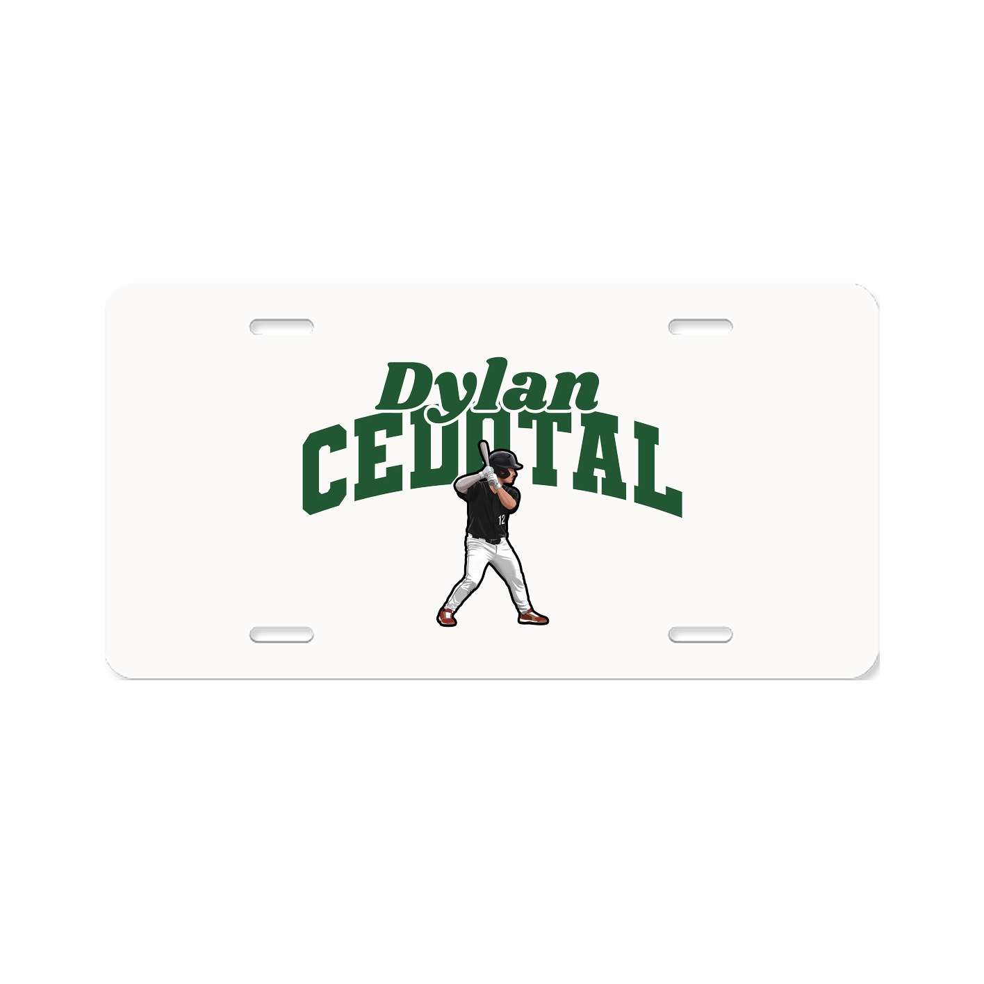 License Plate — Signature Arch in Classic