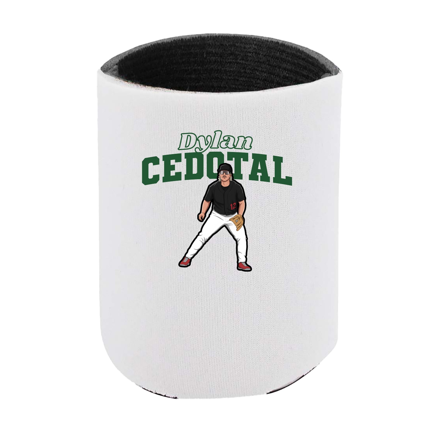 Can Holder — Name Arch in White