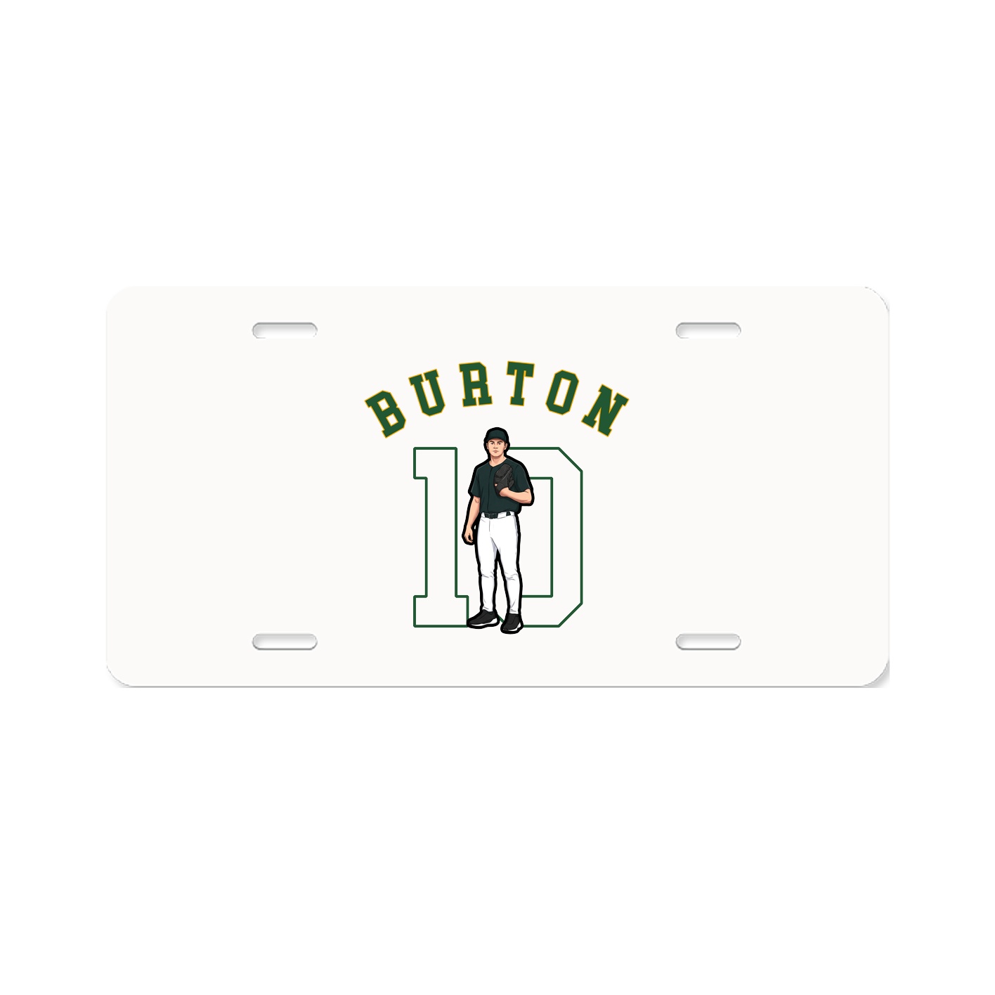 License Plate — Shirsey Arch in Classic