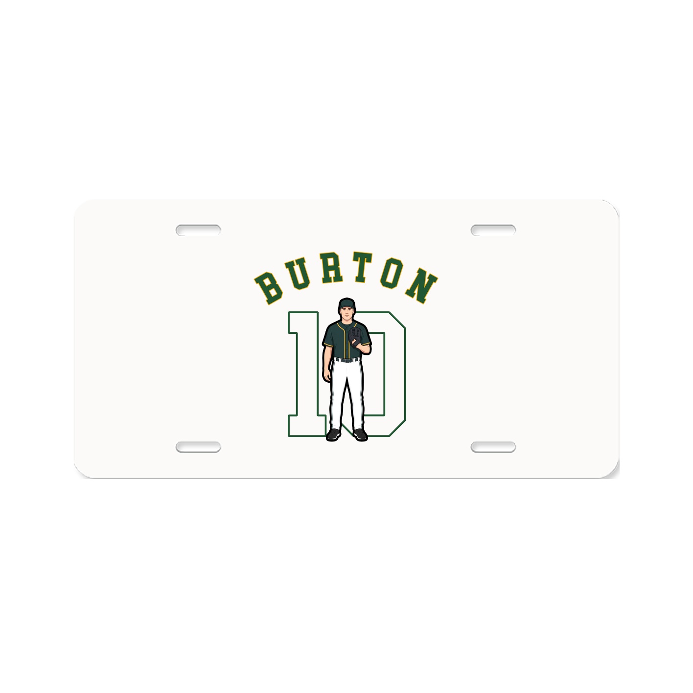 License Plate — Shirsey Arch in Classic