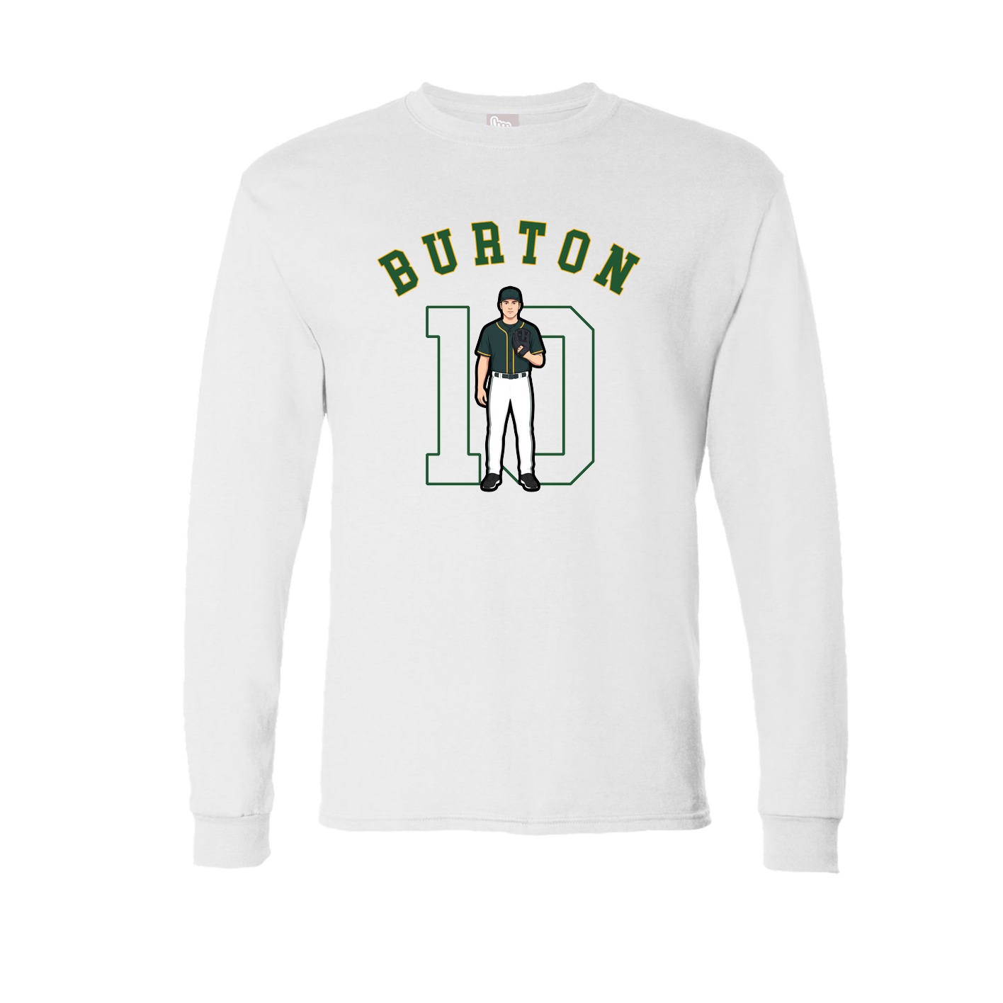 Long Sleeve Tee — Shirsey Arch in White