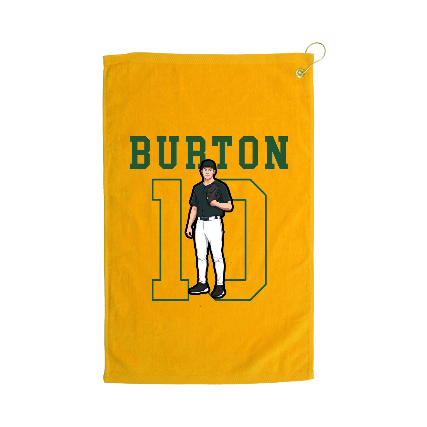 Golf Towel — Shirsey in Gold