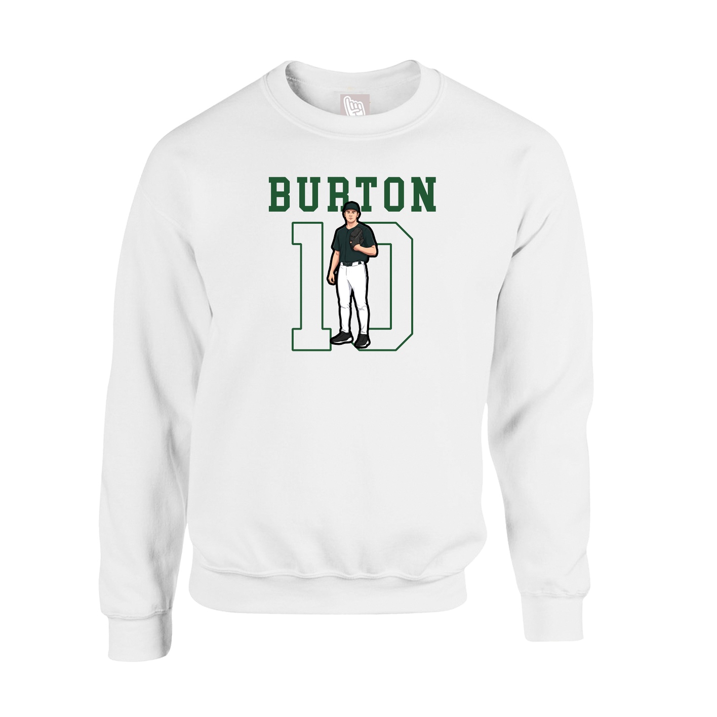 Fleece Crew — Shirsey in White