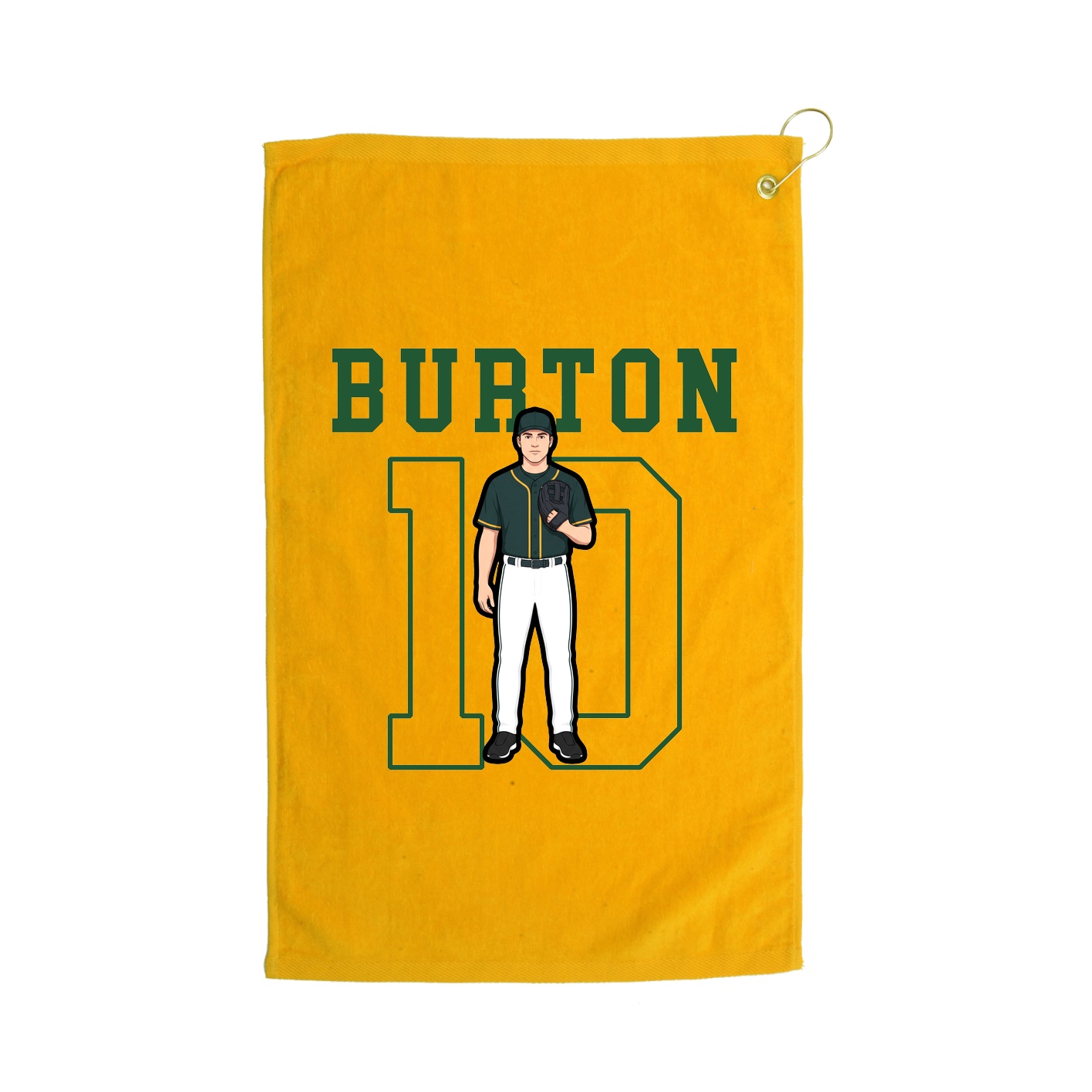 Golf Towel — Shirsey in Gold