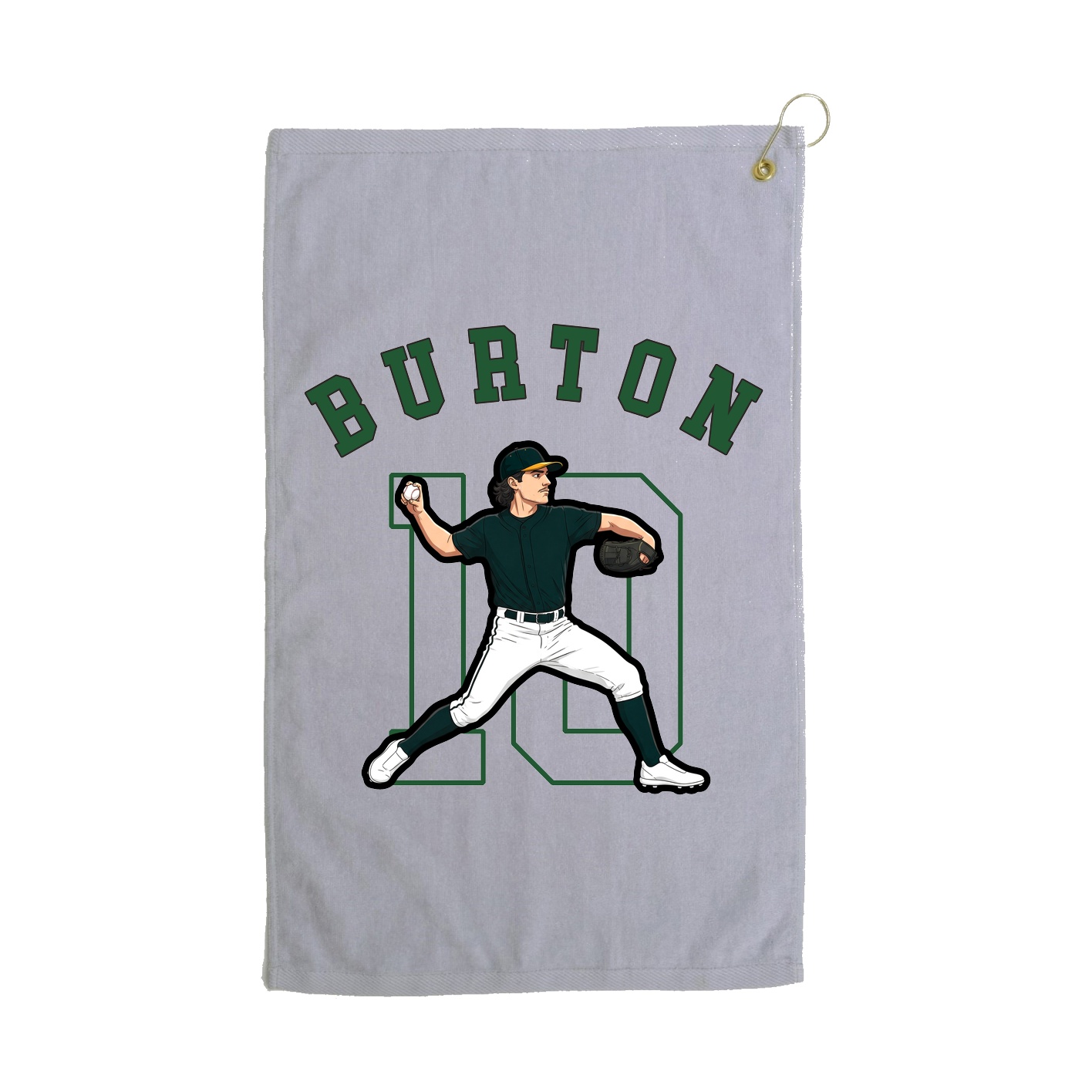 Golf Towel — Shirsey Arch in Grey