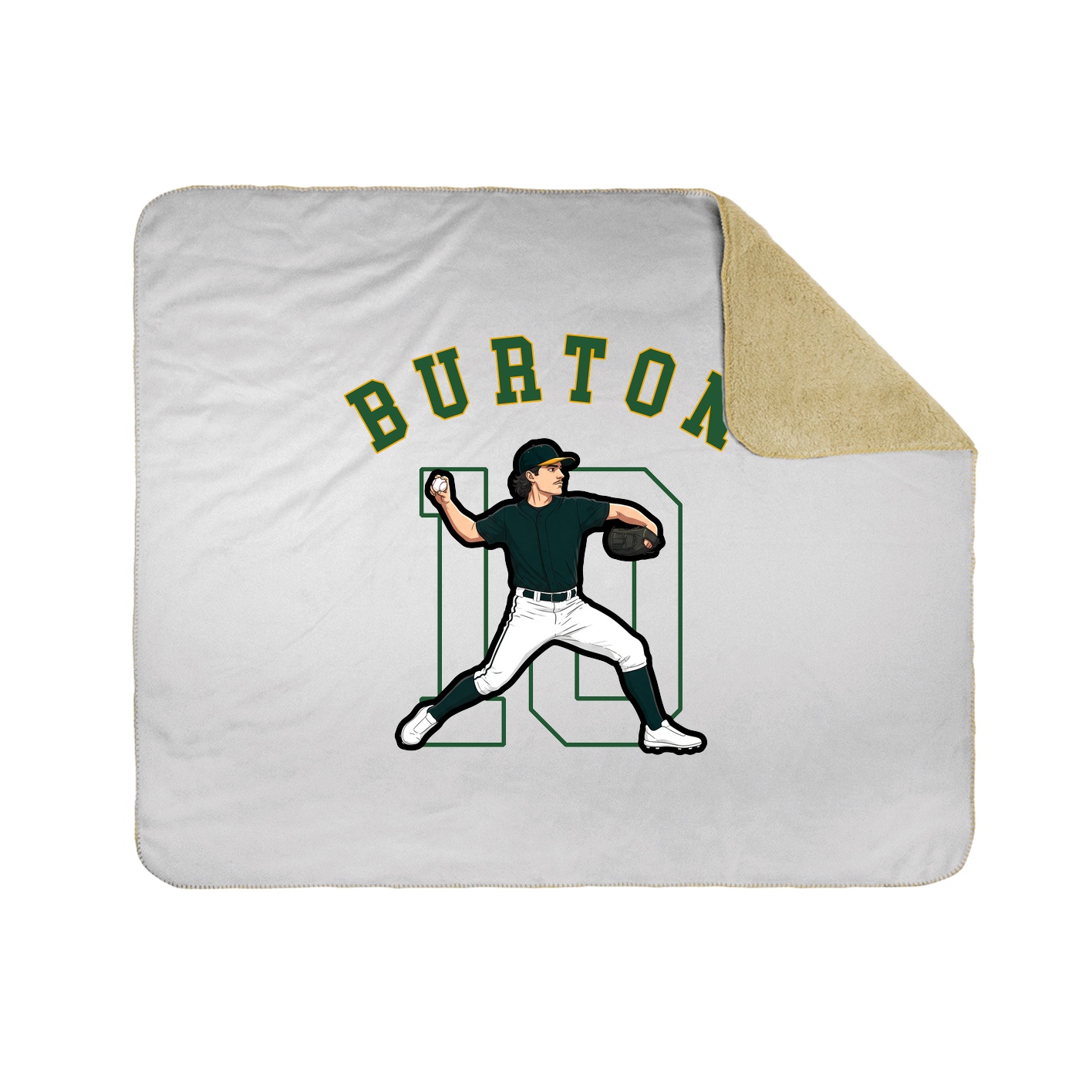 Throw Blanket — Shirsey Arch in White