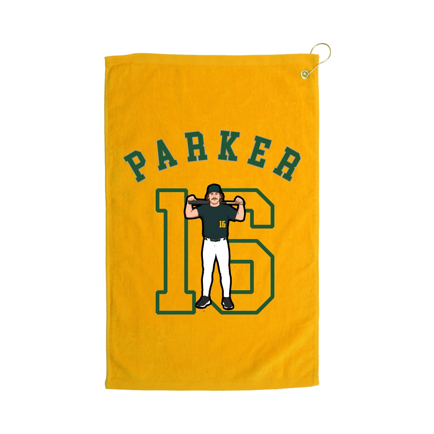 Golf Towel — Shirsey Arch in Gold