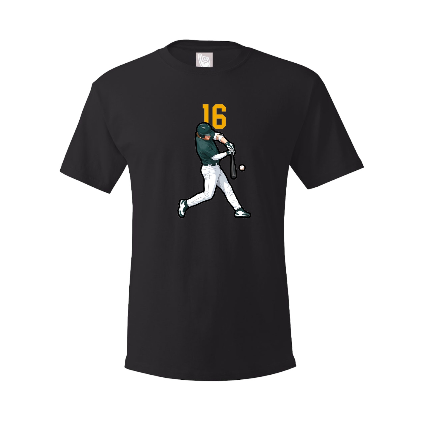 Tee — Number Top in Black