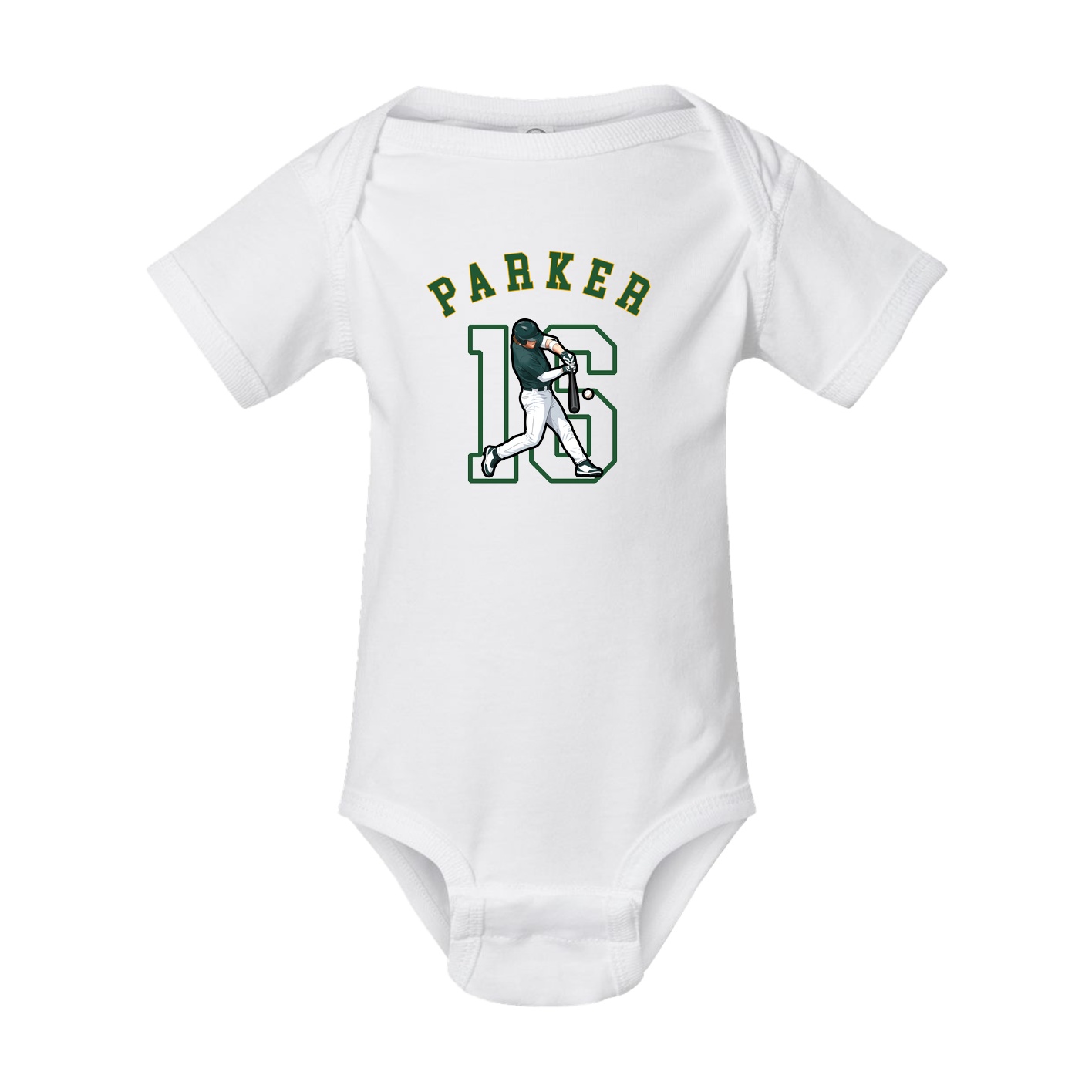 Baby Onesie — Shirsey Arch in White