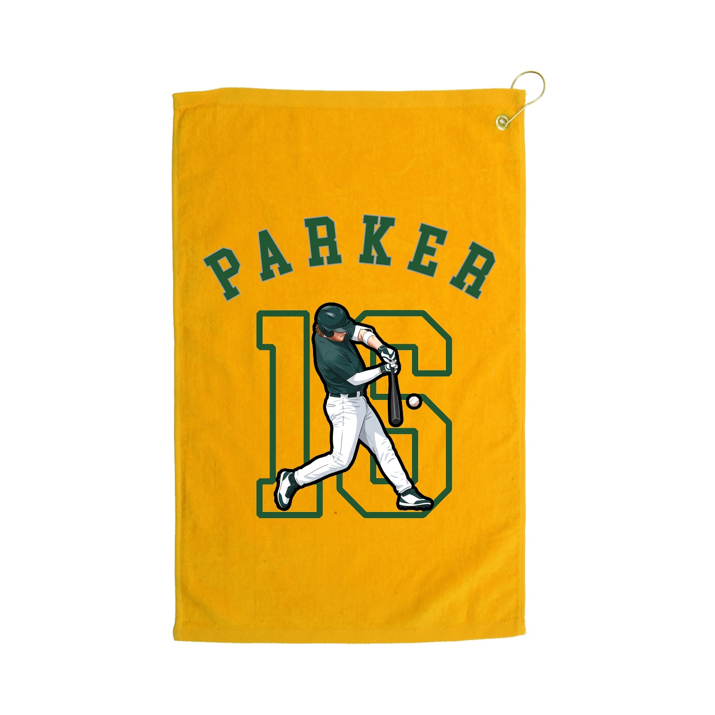 Golf Towel — Shirsey Arch in Gold