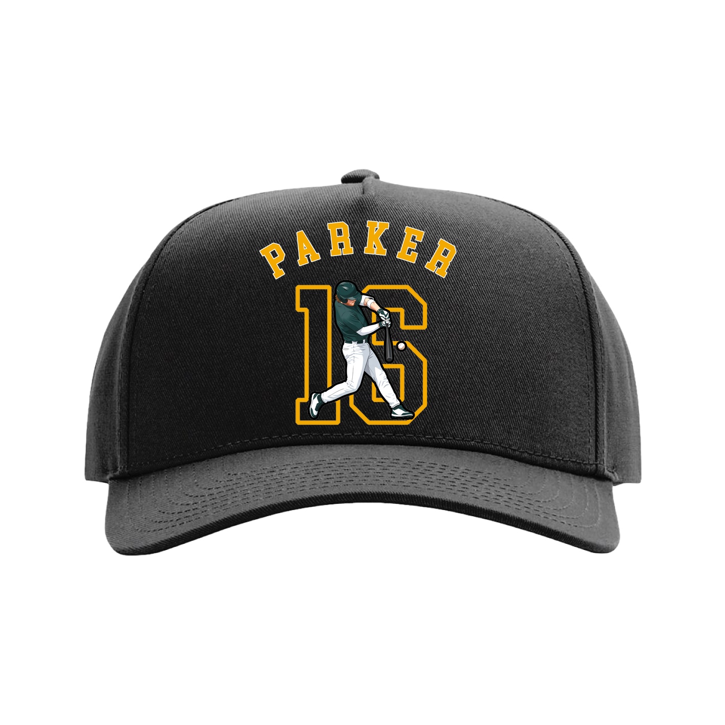 Full Fabric Five-Panel Champ Cap