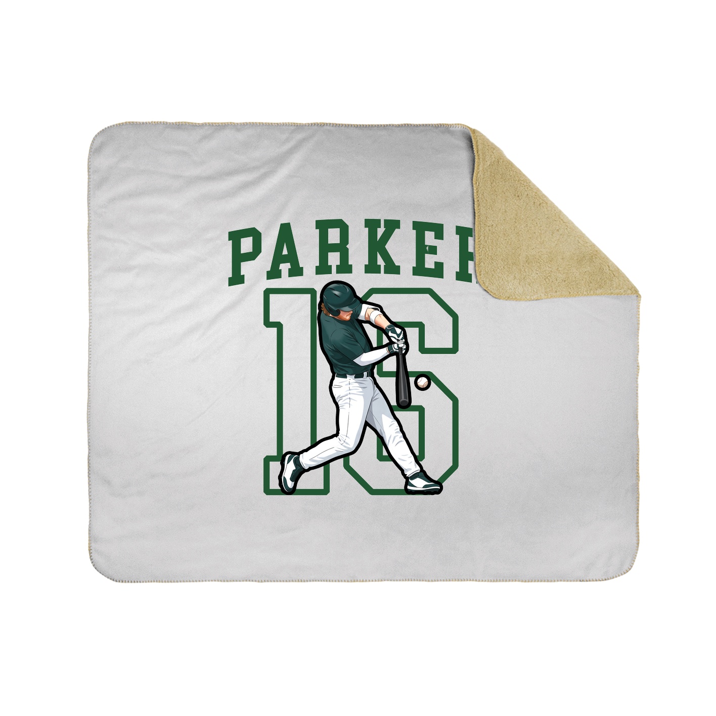 50x60 Sherpa Lined Throw Blanket