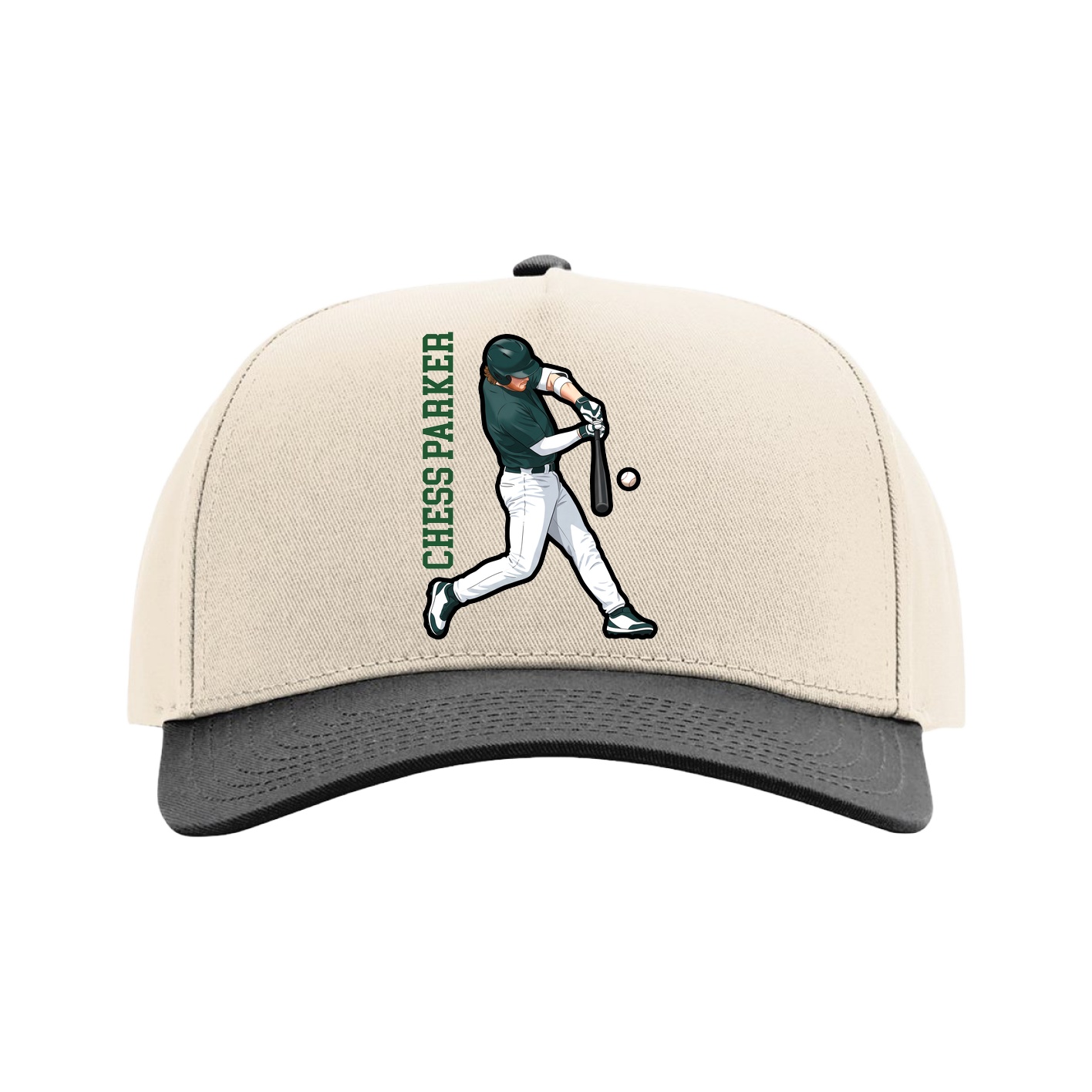 Full Fabric Five-Panel Champ Cap