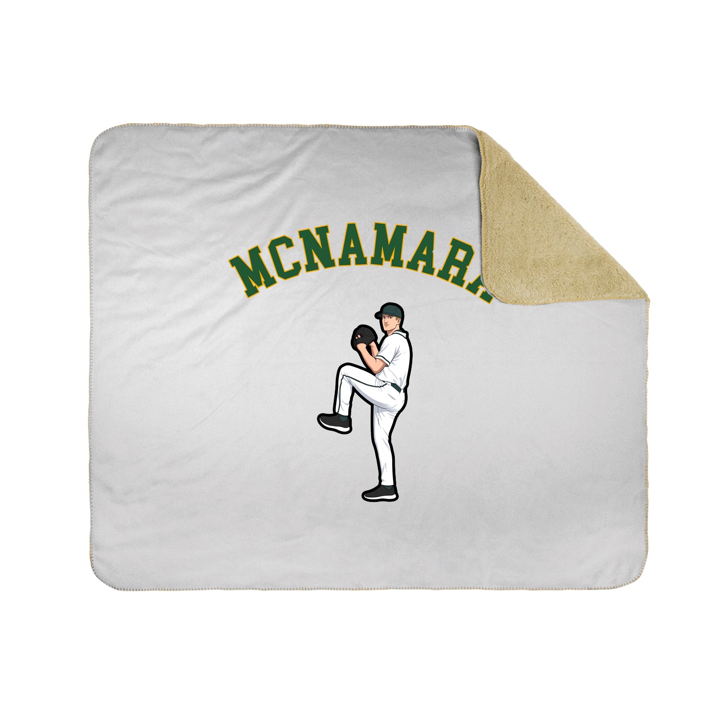 Throw Blanket — Shirsey Arch in White