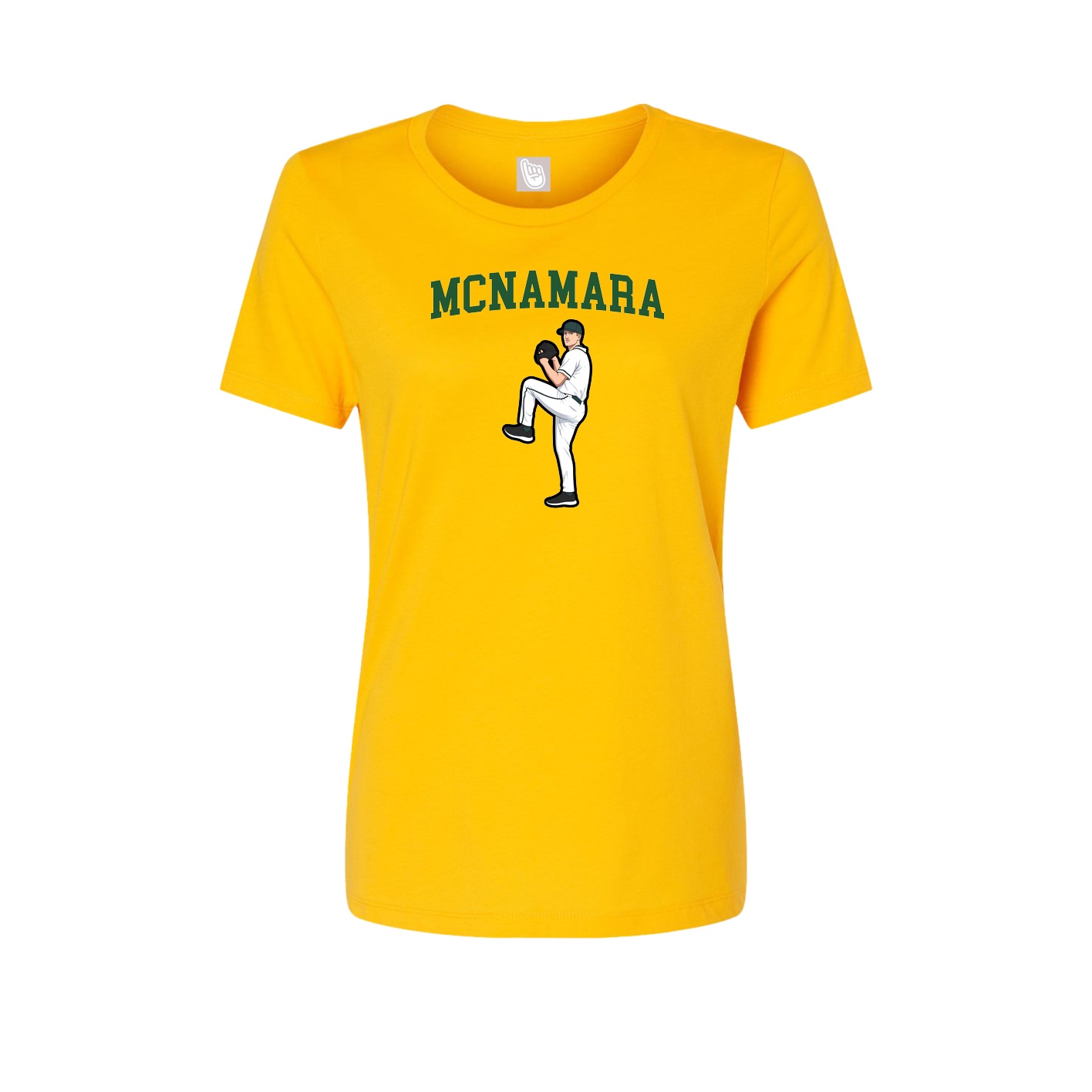 Womens Tee — Shirsey in Gold
