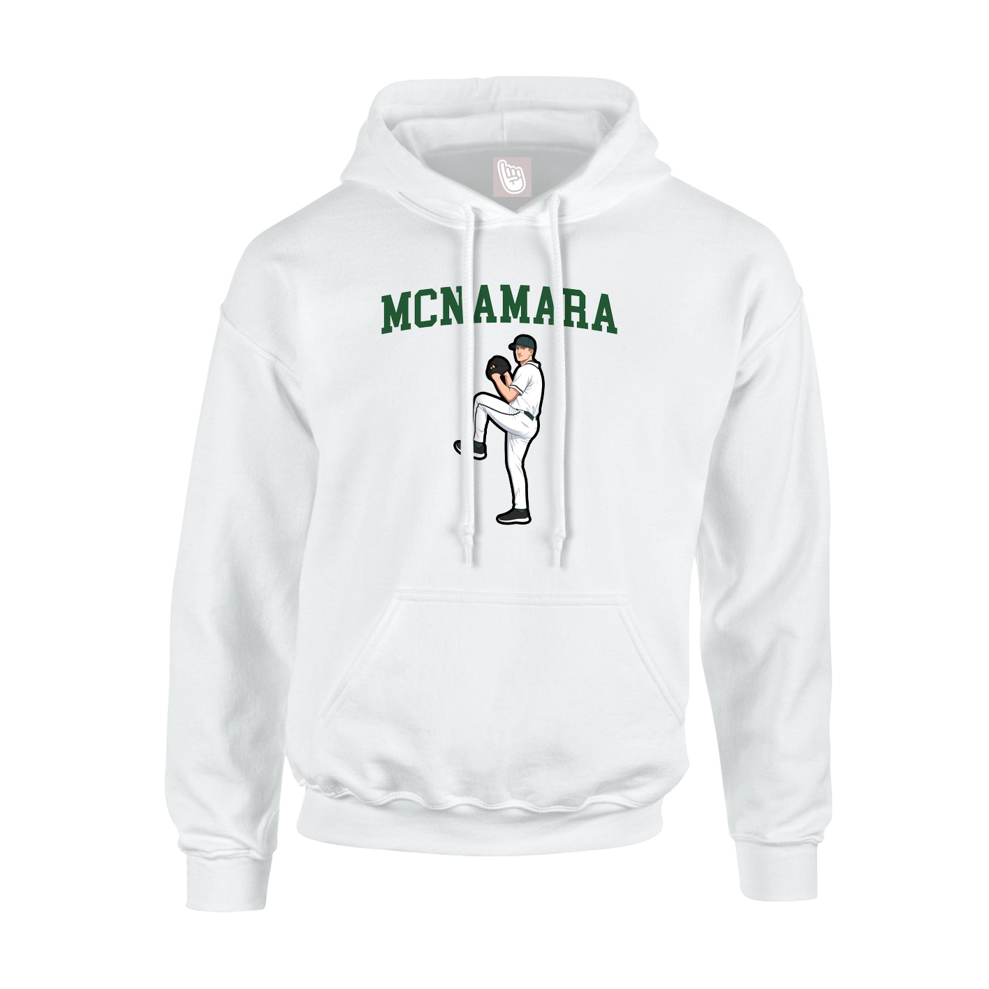 Youth Hoodie — Shirsey in White