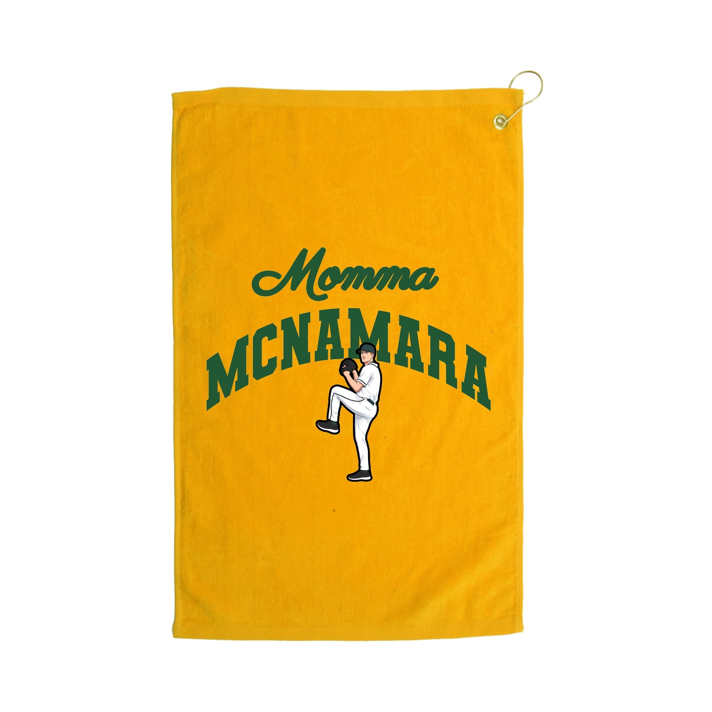 Golf Towel — Mothers Day Arch in Gold