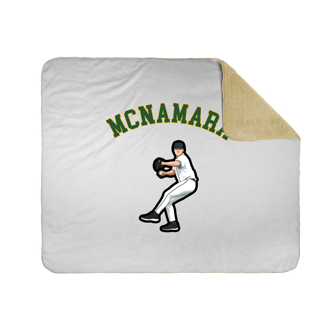 Throw Blanket — Shirsey Arch in White
