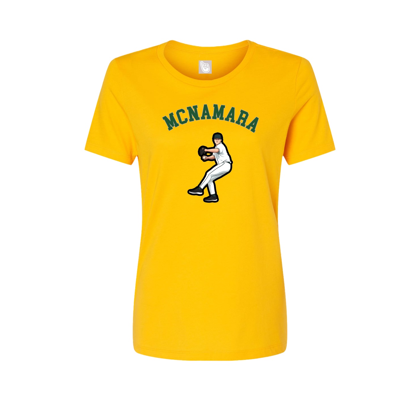 Womens Tee — Shirsey Arch in Gold