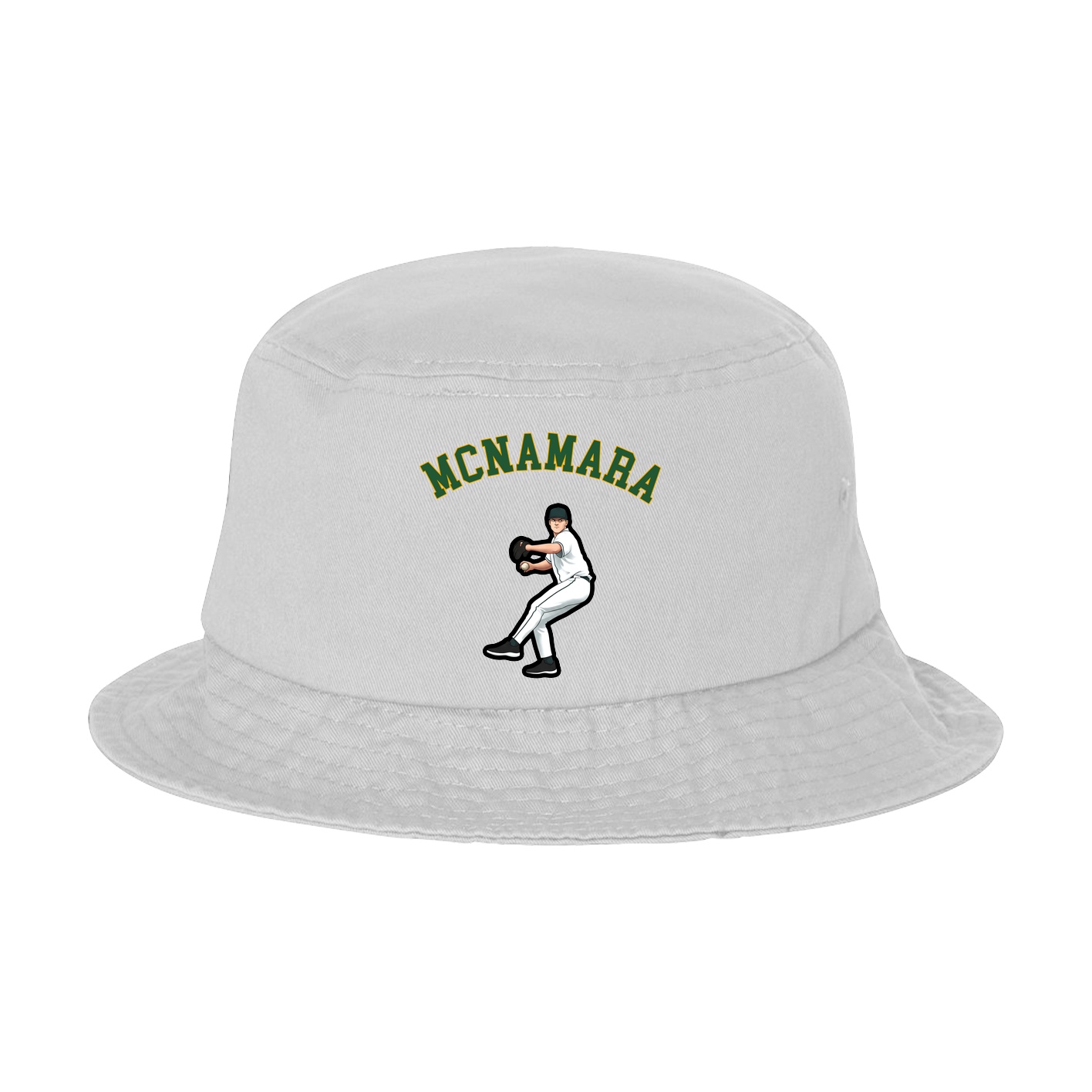 Bucket Cap — Shirsey Arch in White
