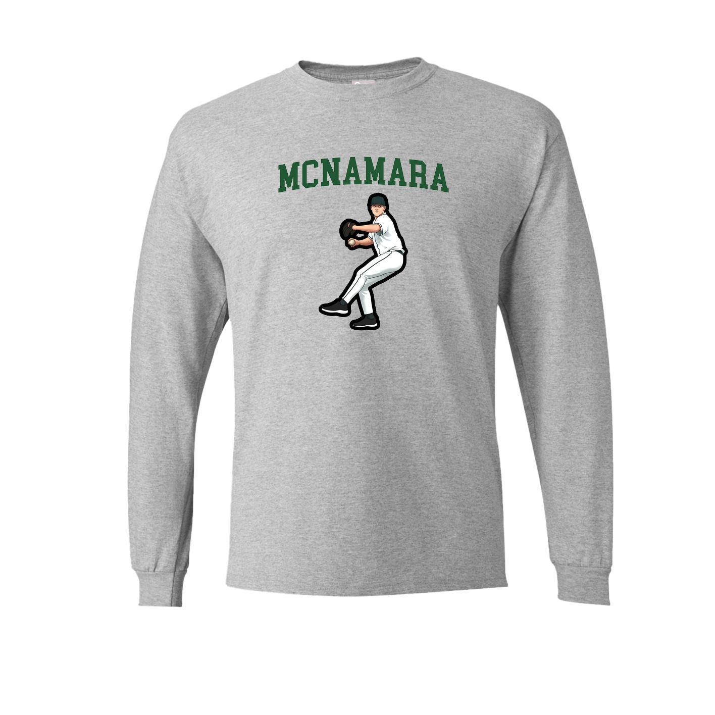 Long Sleeve Tee — Shirsey in Grey