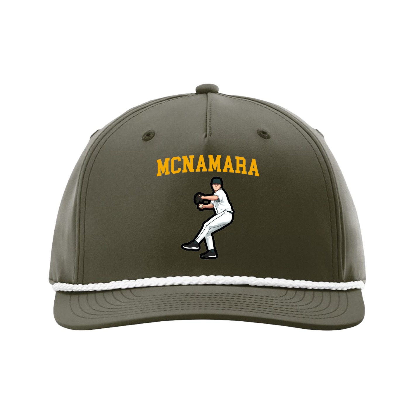 Five-Panel Classic Rope Cap — Shirsey in Green
