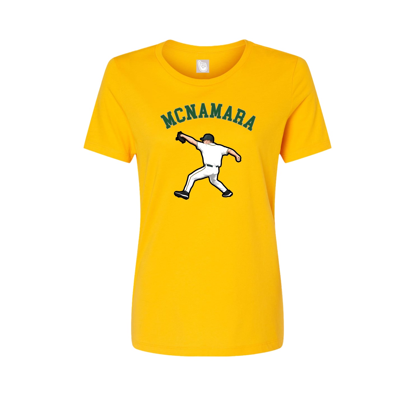 Womens Tee — Shirsey Arch in Gold