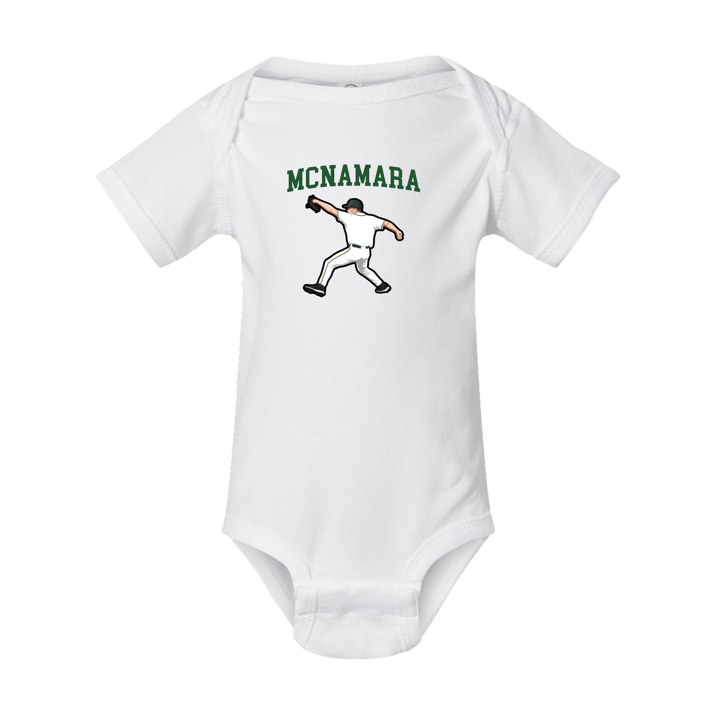 Baby Onesie — Shirsey in White