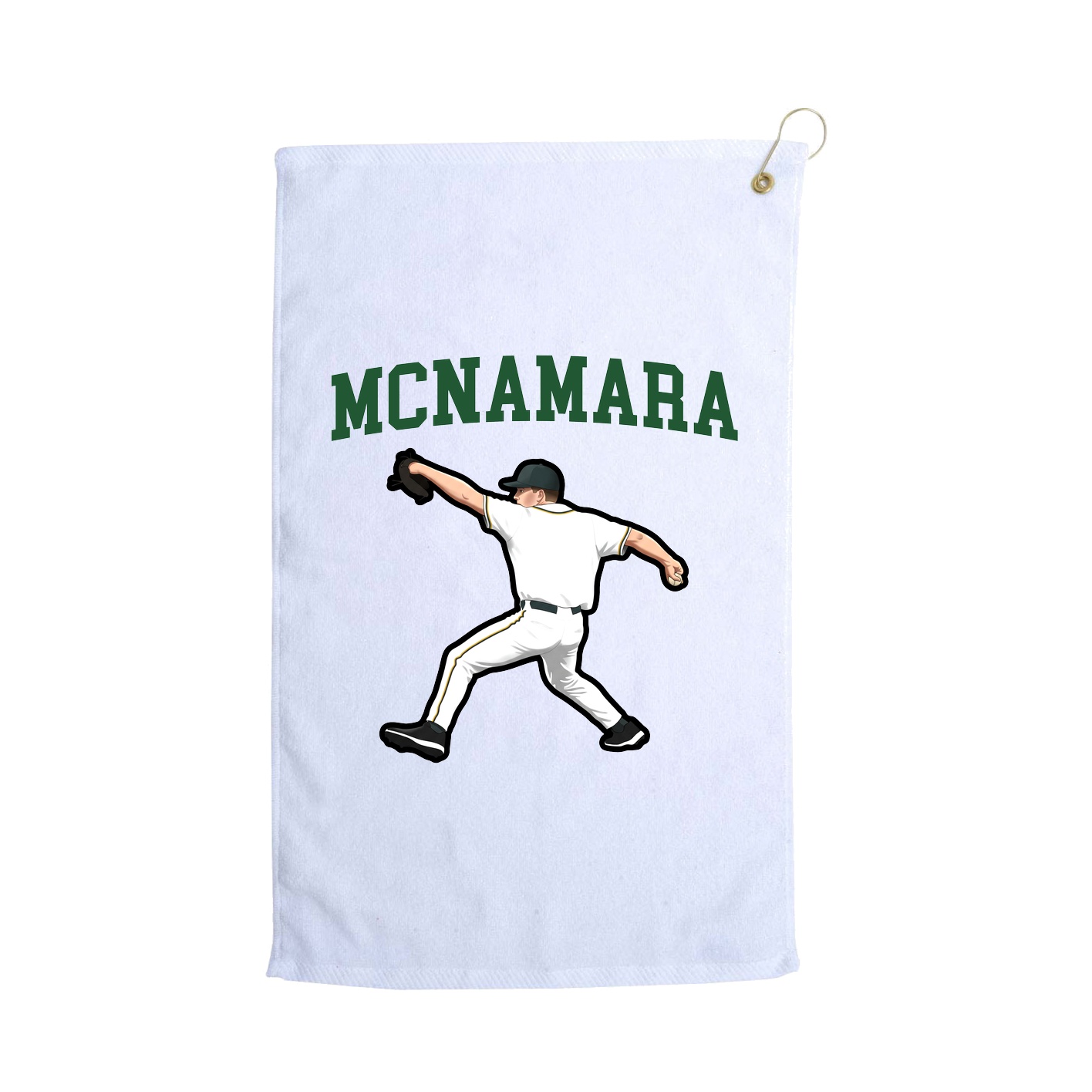 Golf Towel — Shirsey in White
