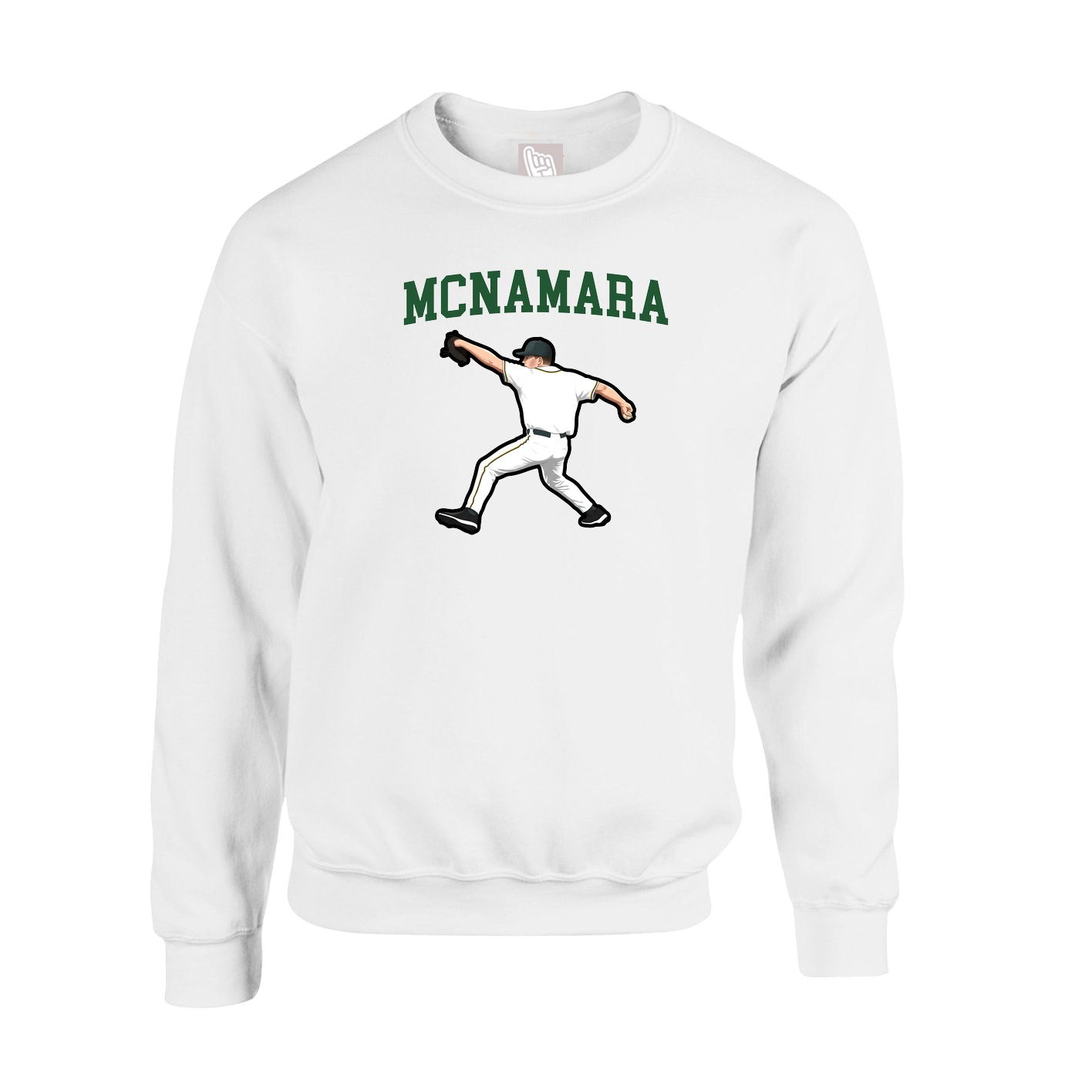 Fleece Crew — Shirsey in White