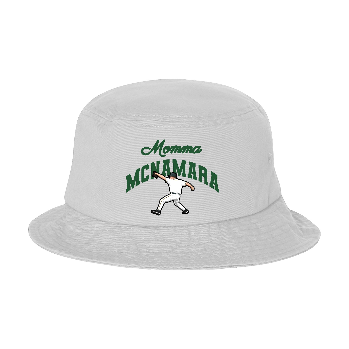 Bucket Cap — Mothers Day Arch in White