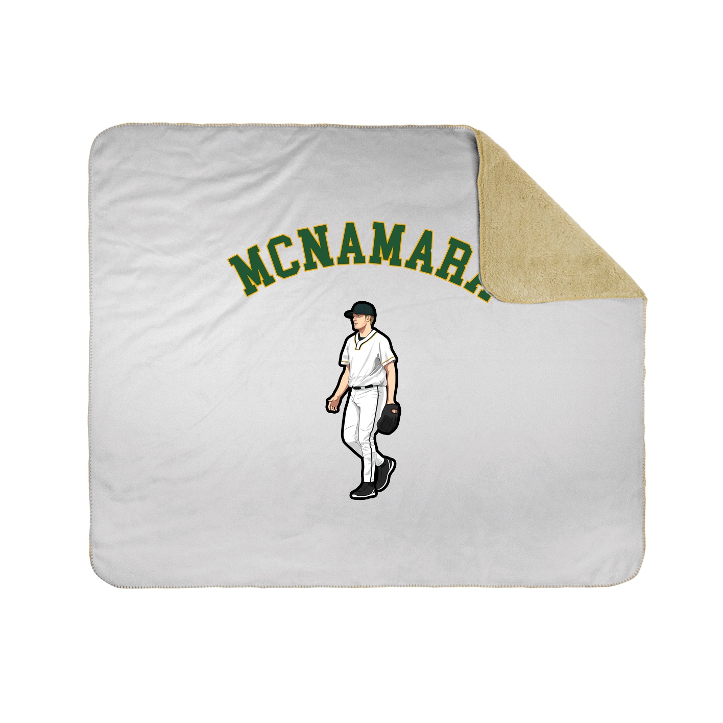 Throw Blanket — Shirsey Arch in White
