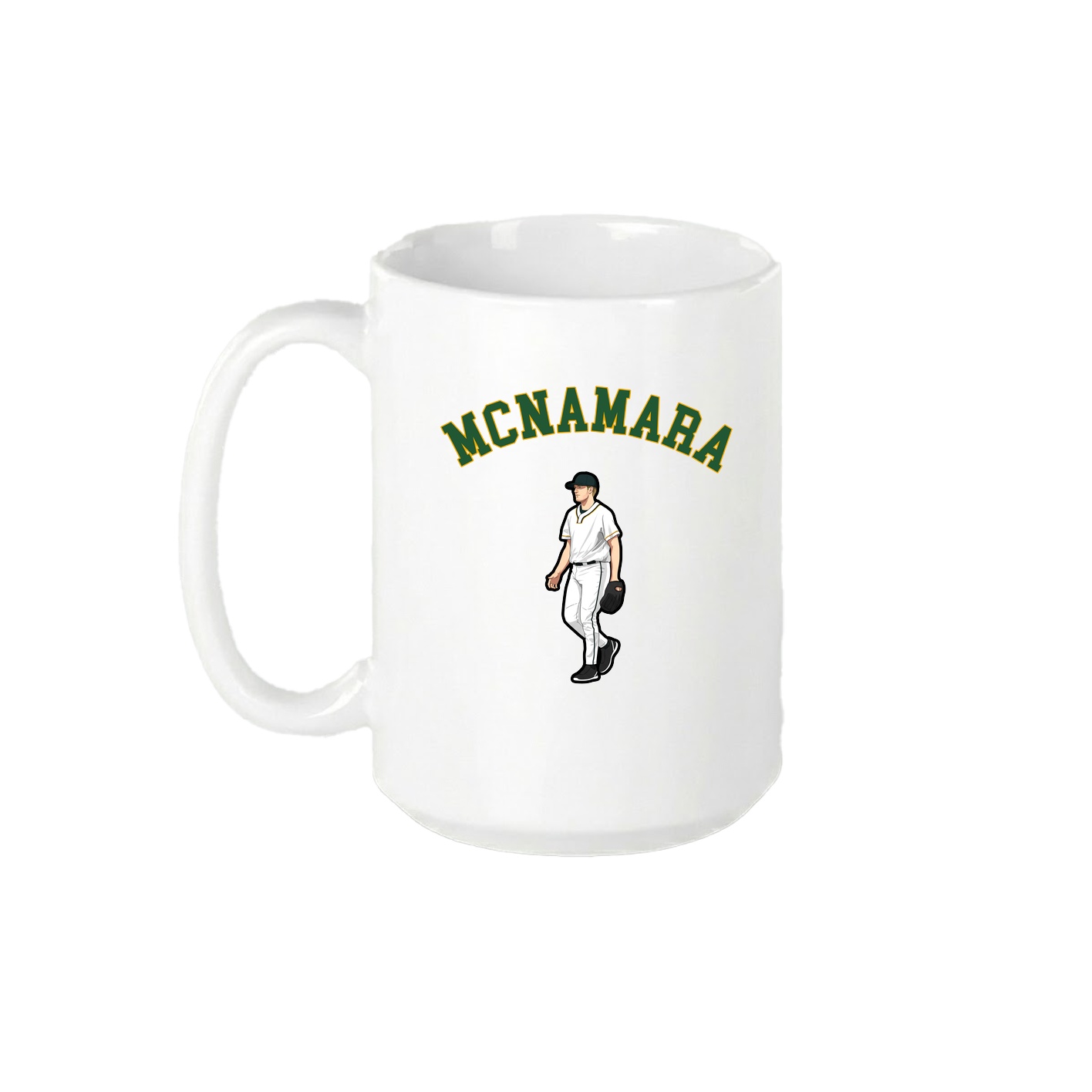 15oz Coffee Mug — Shirsey Arch in White