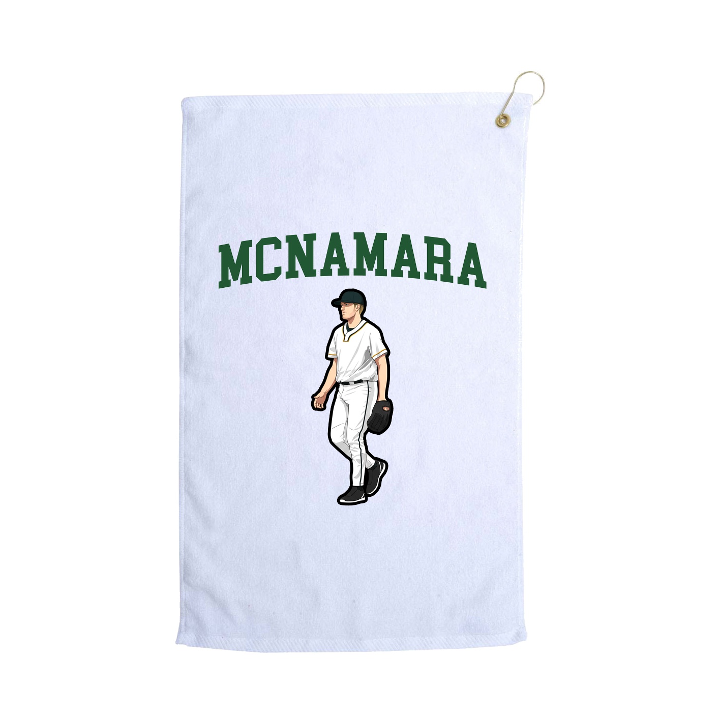 Golf Towel — Shirsey in White