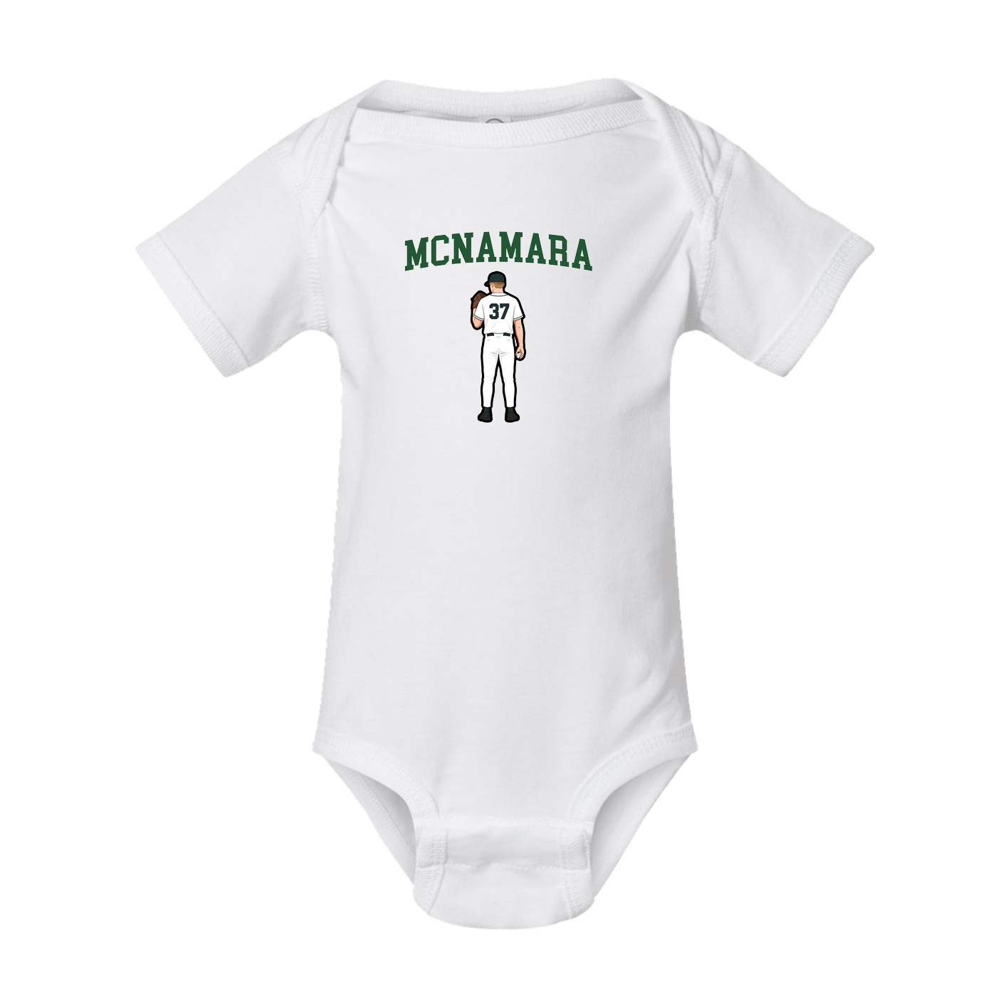 Baby Onesie — Shirsey in White