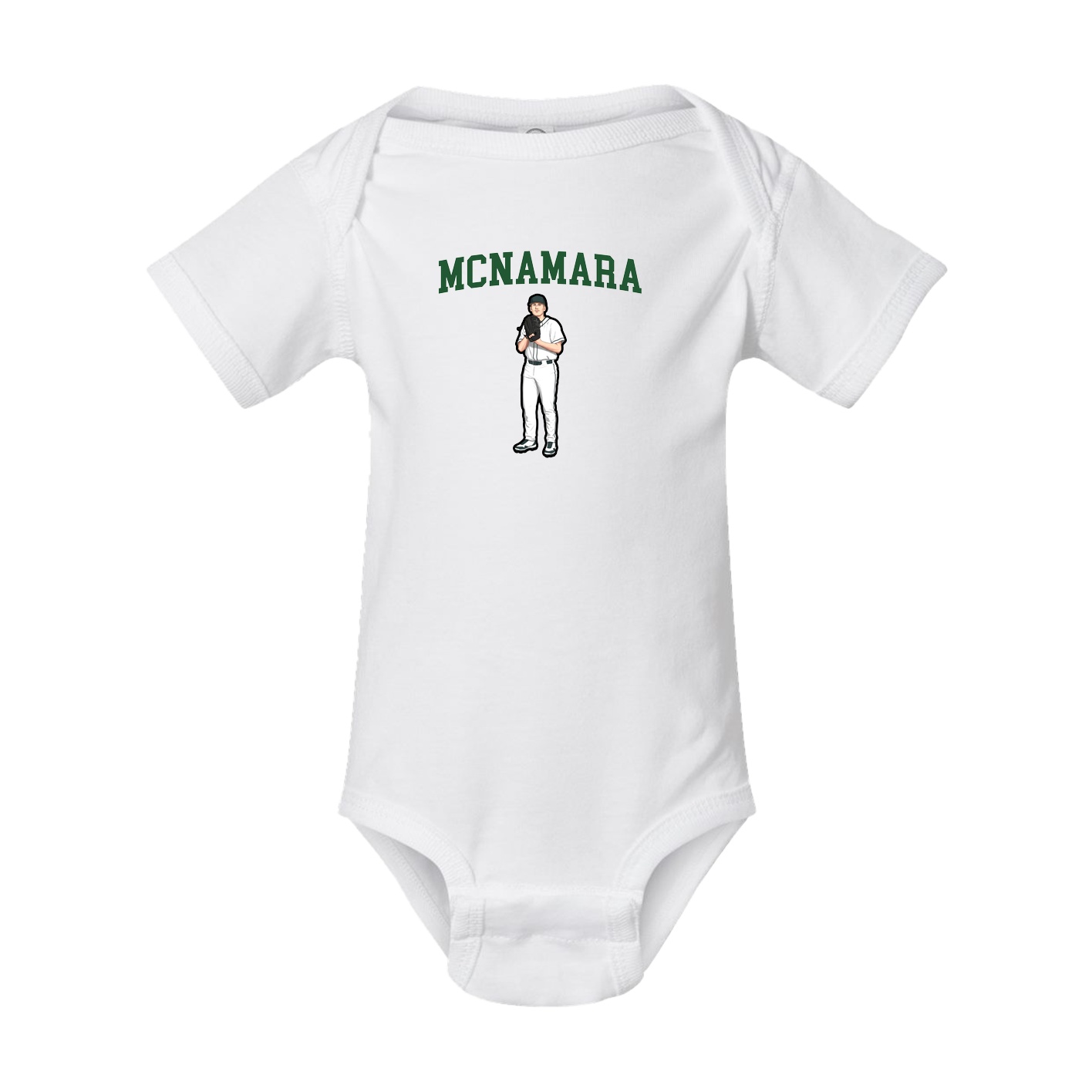 Baby Onesie — Shirsey in White