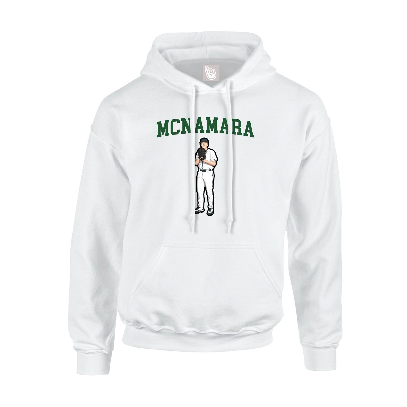 Youth Hoodie — Shirsey in White