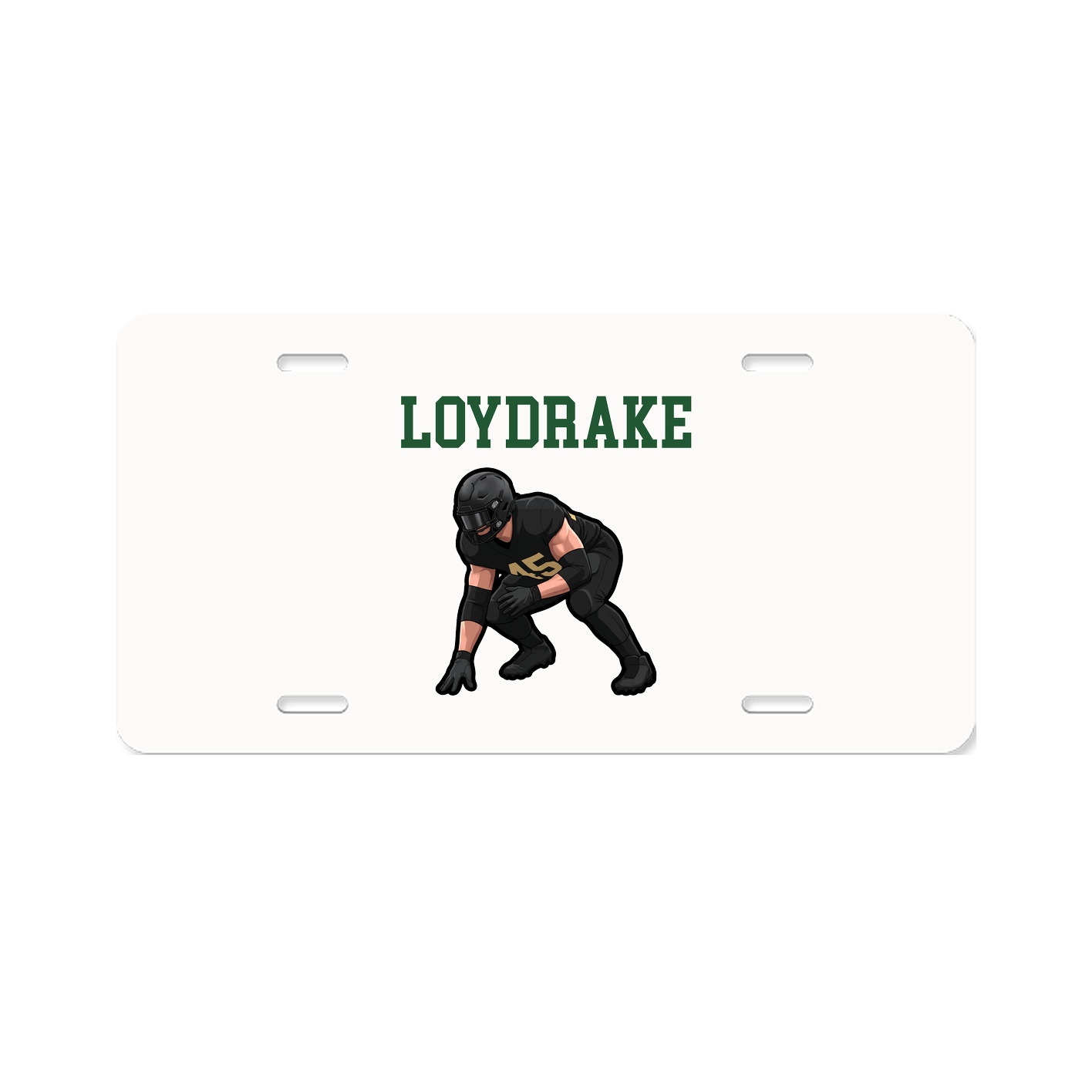 License Plate — Shirsey in Classic