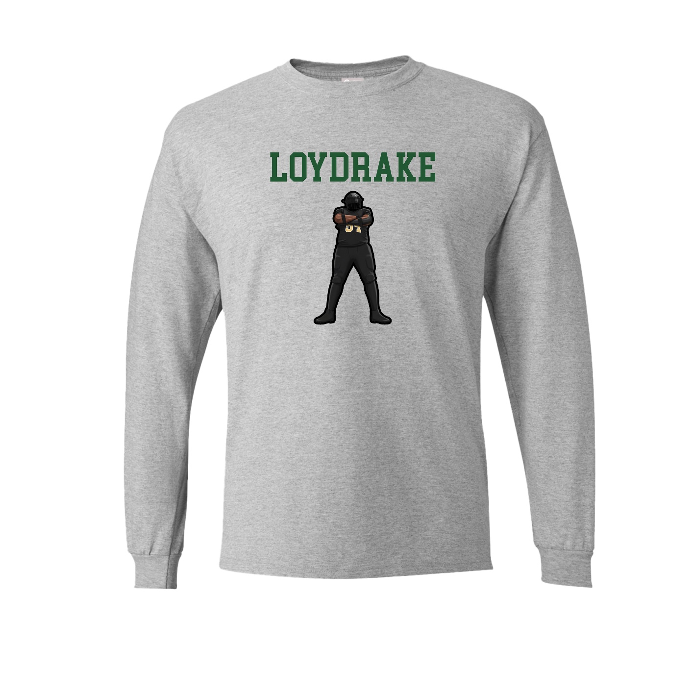 Long Sleeve Tee — Shirsey in Grey