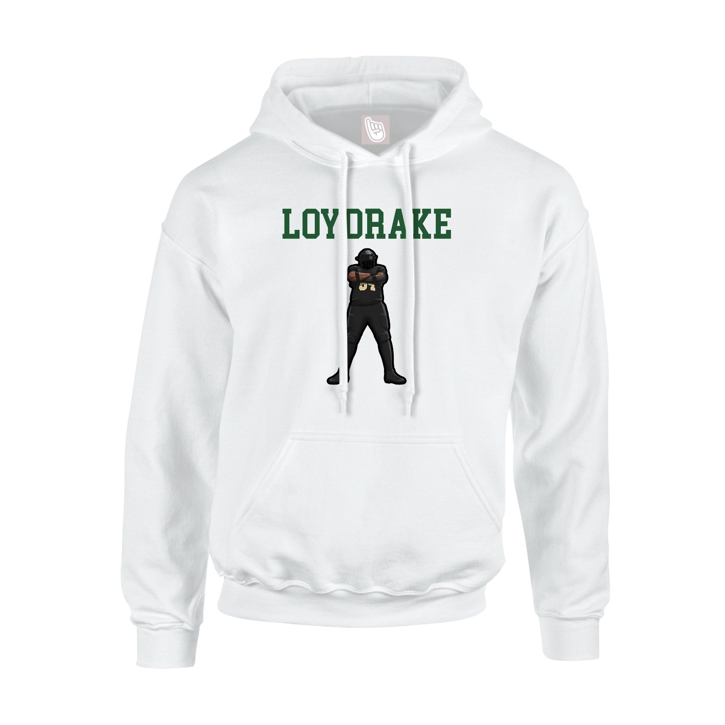 Youth Hoodie — Shirsey in White