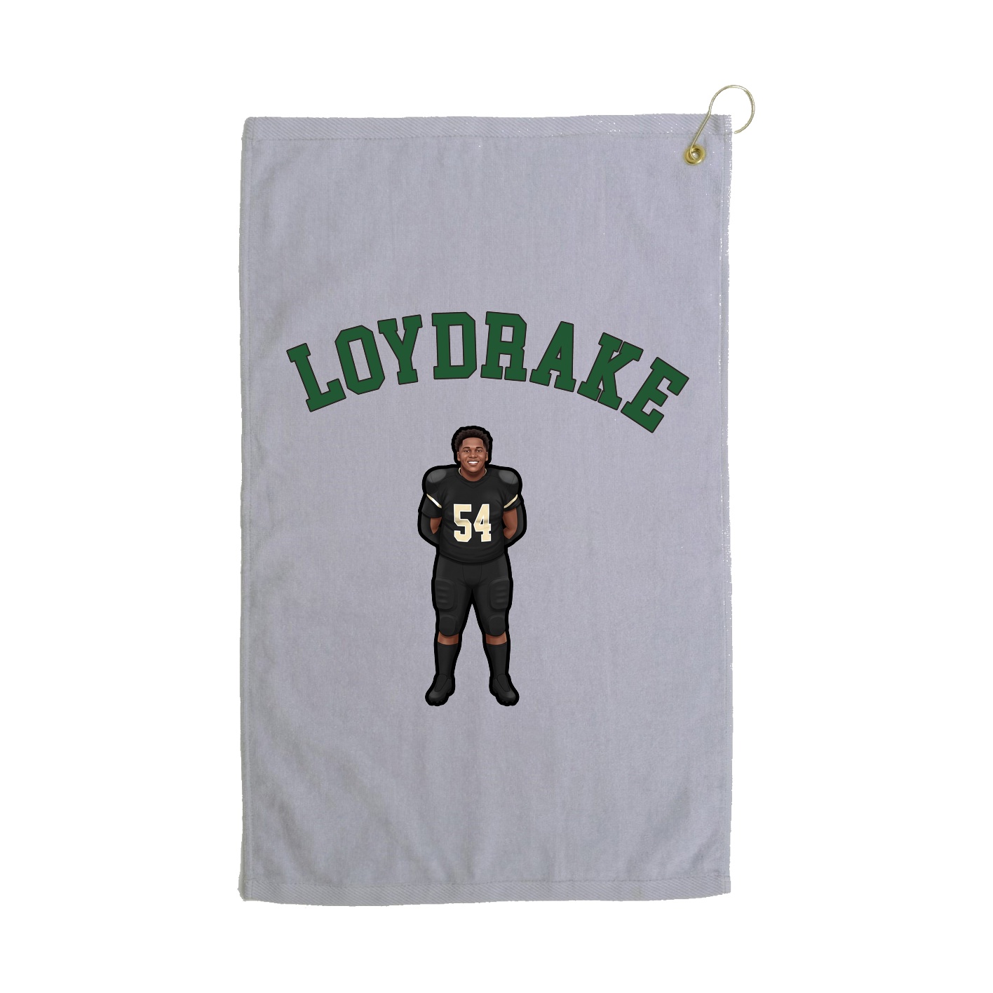 Golf Towel — Shirsey Arch in Grey
