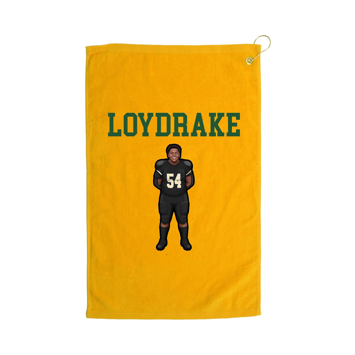 Golf Towel — Shirsey in Gold
