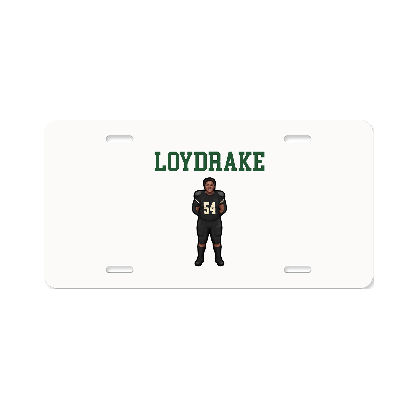 License Plate — Shirsey in Classic